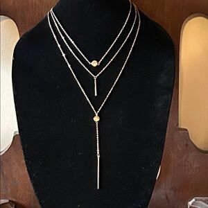 Chic Gold Layered Necklace